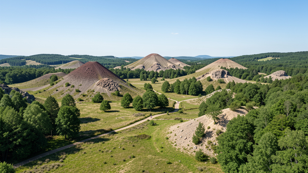 Les volcans d'Auvergne