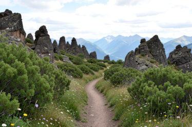 Merveilleuse randonnée en montagne auvergnate