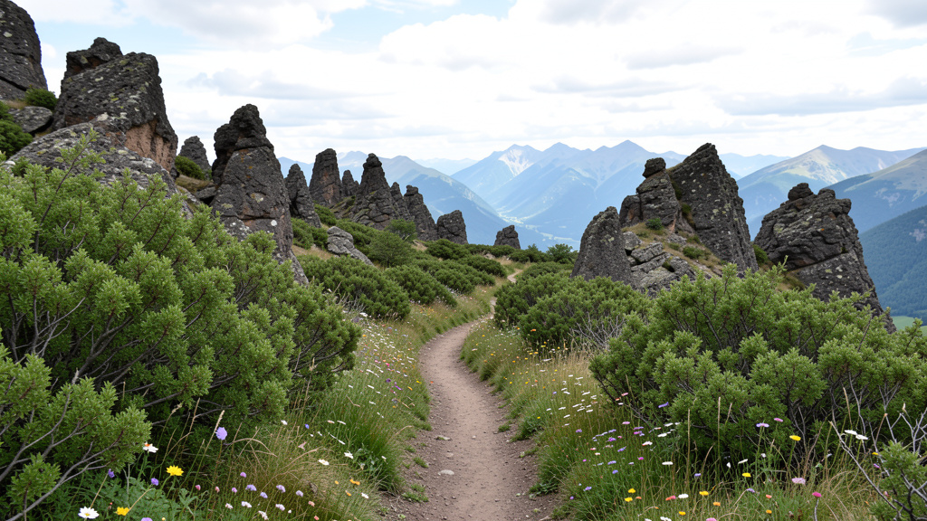 Merveilleuse randonnée en montagne auvergnate